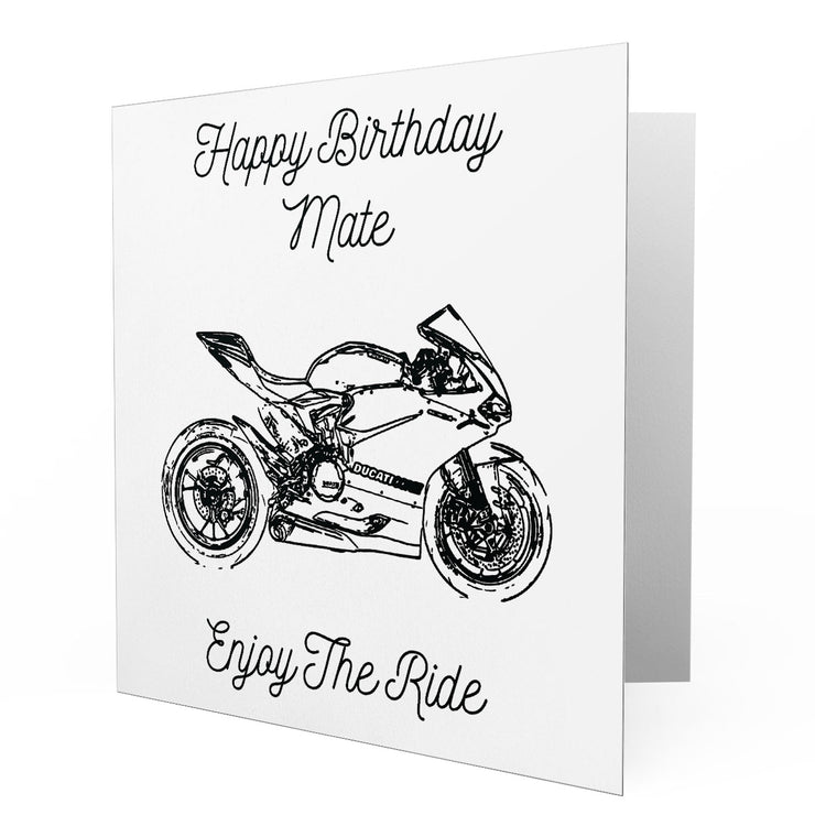 Copy of Jaxon Lee - Birthday Card for a Ducati Panigale R Motorbike fan