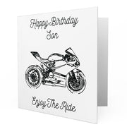 Copy of Jaxon Lee - Birthday Card for a Ducati Panigale R Motorbike fan