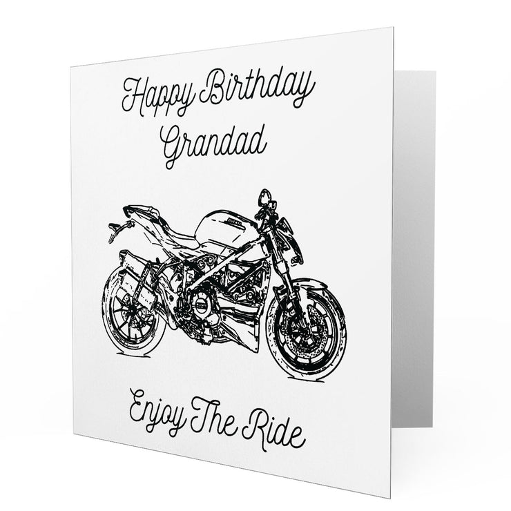 Jaxon Lee - Birthday Card for a Ducati Streetfighter 848 Motorbike fan