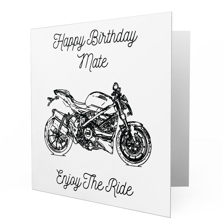 Jaxon Lee - Birthday Card for a Ducati Streetfighter 848 Motorbike fan