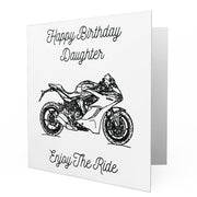 Jaxon Lee - Birthday Card for a Ducati SuperSport Motorbike fan