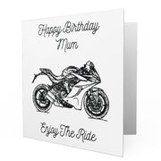 Jaxon Lee - Birthday Card for a Ducati SuperSport S Motorbike fan