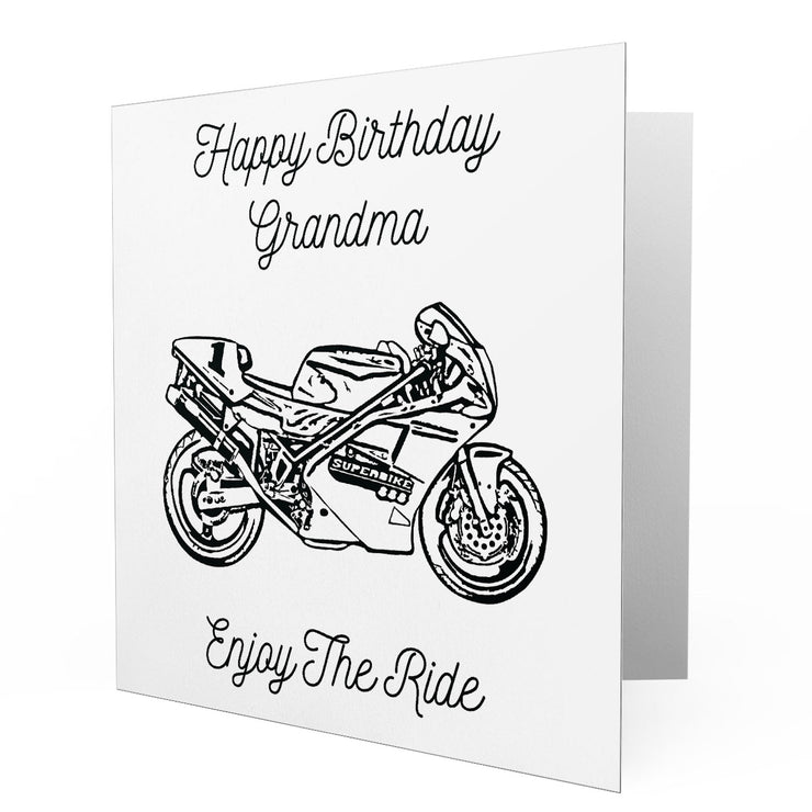 Jaxon Lee - Birthday Card for a Ducati Superbike 888 Motorbike fan