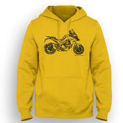 JL Illustration For A Ducati Multistrada 1200s 2015 Motorbike Fan Hoodie