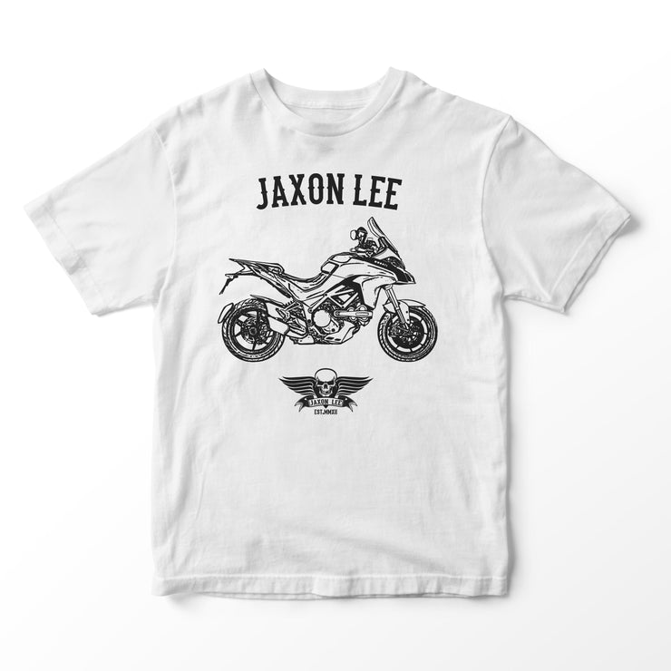 JL Basic Illustration for a Ducati Multistrada 1200s 2015 Motorbike fan T-shirt