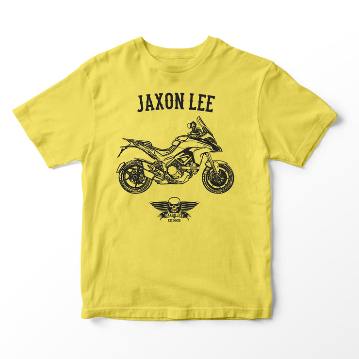 JL Basic Illustration for a Ducati Multistrada 1200s 2015 Motorbike fan T-shirt