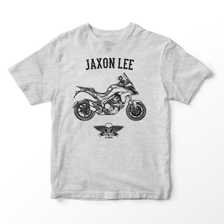 JL Basic Illustration for a Ducati Multistrada 1200s 2015 Motorbike fan T-shirt