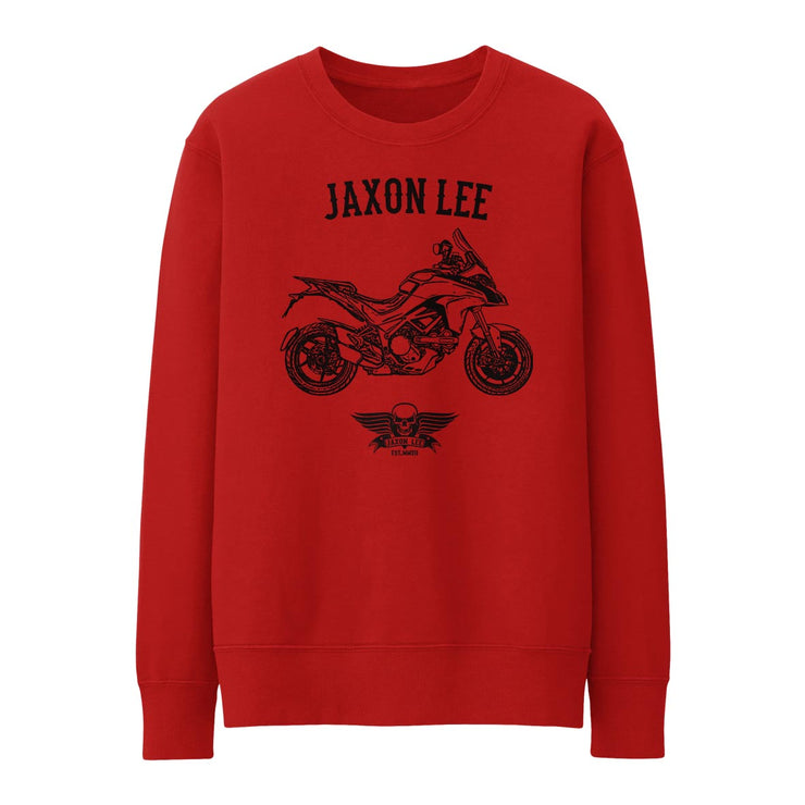 JL Basic Illustration for a Ducati Multistrada 1200s 2015 Motorbike fan Jumper