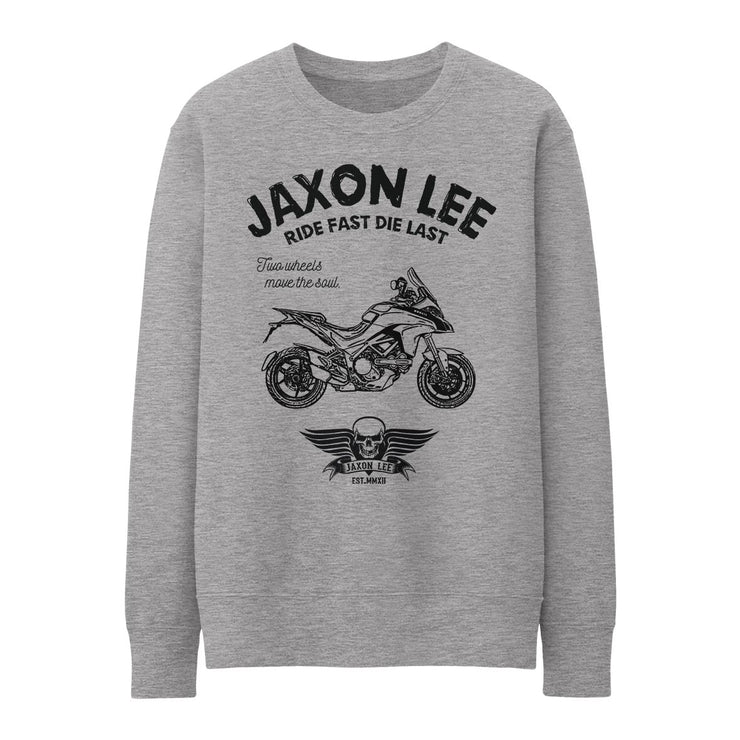 JL Ride Illustration for a Ducati Multistrada 1200s 2015 Motorbike fan Jumper