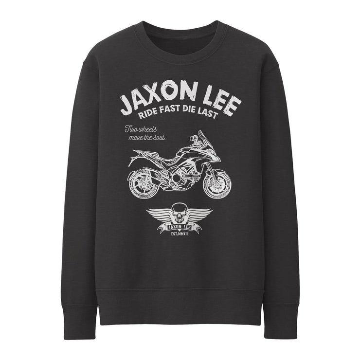 JL Ride Illustration for a Ducati Multistrada 1200s 2015 Motorbike fan Jumper