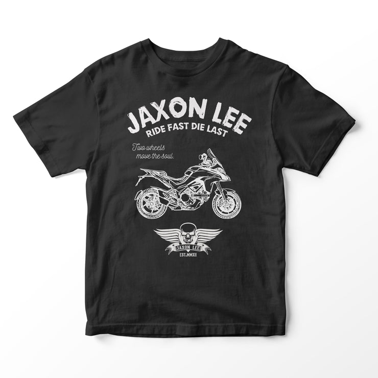 JL Ride Illustration for a Ducati Multistrada 1200s 2015 Motorbike fan T-shirt