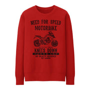 JL Speed Illustration for a Ducati Multistrada 1200s 2015 Motorbike fan Jumper