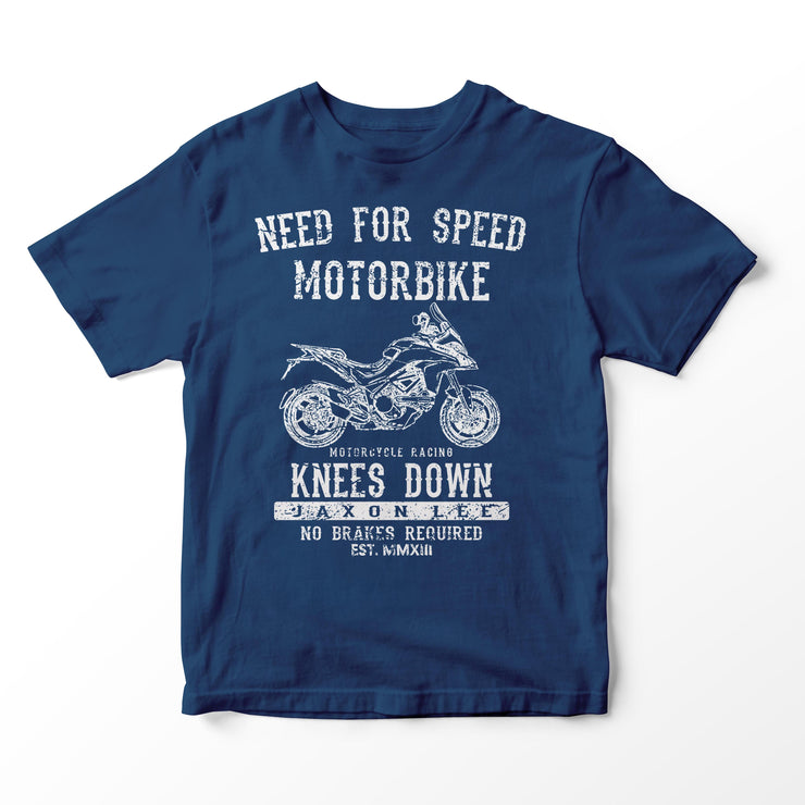 JL Speed Illustration for a Ducati Multistrada 1200s 2015 Motorbike fan T-shirt