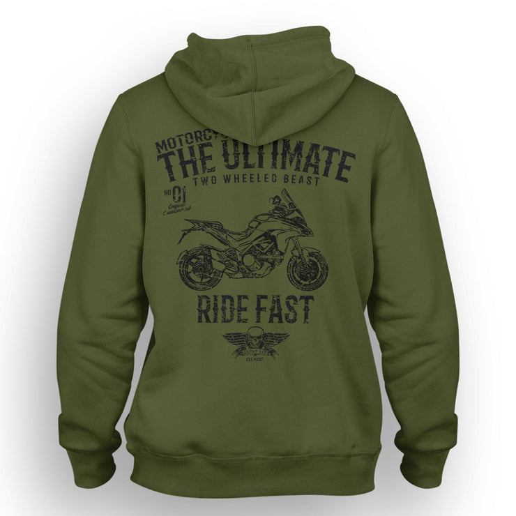 JL Ultimate Art Hood aimed at fans of Ducati Multistrada 1200s 2015 Motorbike