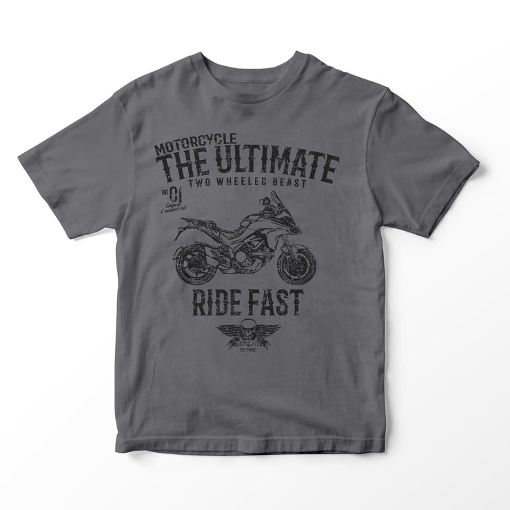 JL Ultimate Illustration for a Ducati Multistrada 1200s 2015 Motorbike fan T-shirt