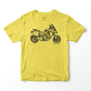 JL Illustration For A Ducati Multistrada 1260 Grand Tour 2020 Motorbike Fan T-shirt
