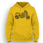 JL Illustration For A Ducati Multistrada 1260 Grand Tour 2020 Motorbike Fan Hoodie