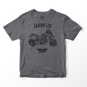 JL Basic Illustration for a Ducati Multistrada 1260 Grand Tour 2020 Motorbike fan T-shirt