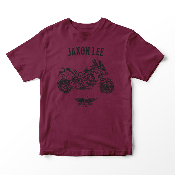 JL Basic Illustration for a Ducati Multistrada 1260 Grand Tour 2020 Motorbike fan T-shirt