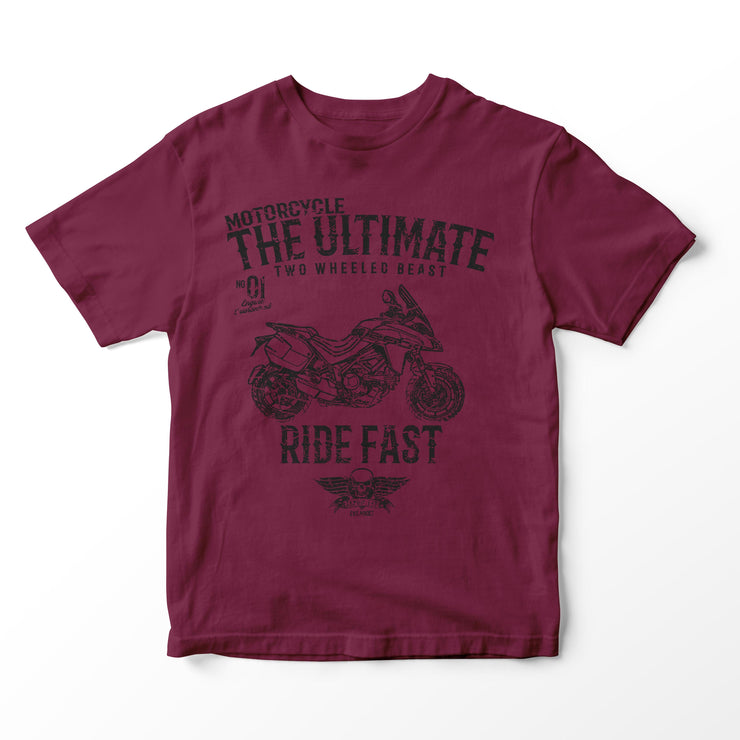 JL Ultimate Illustration for a Ducati Multistrada 1260 Grand Tour 2020 Motorbike fan T-shirt