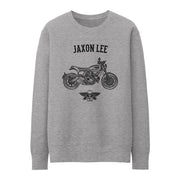 JL Basic Illustration for a Ducati Scrambler Nightshift Motorbike fan Jumper