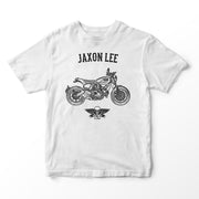 JL Basic Illustration for a Ducati Scrambler Nightshift Motorbike fan T-shirt