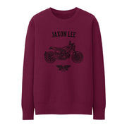 JL Basic Illustration for a Ducati Scrambler Nightshift Motorbike fan Jumper