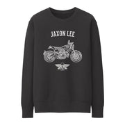 JL Basic Illustration for a Ducati Scrambler Nightshift Motorbike fan Jumper