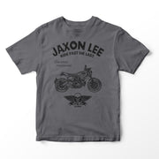 JL Ride Illustration for a Ducati Scrambler Nightshift Motorbike fan T-shirt