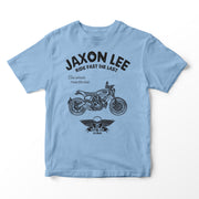 JL Ride Illustration for a Ducati Scrambler Nightshift Motorbike fan T-shirt