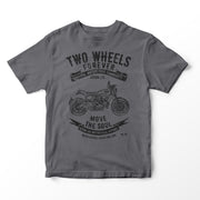 JL Soul Illustration for a Ducati Scrambler Nightshift Motorbike fan T-shirt