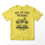 JL Speed Illustration for a Ducati Scrambler Nightshift Motorbike fan T-shirt