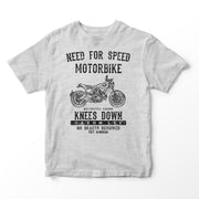 JL Speed Illustration for a Ducati Scrambler Nightshift Motorbike fan T-shirt