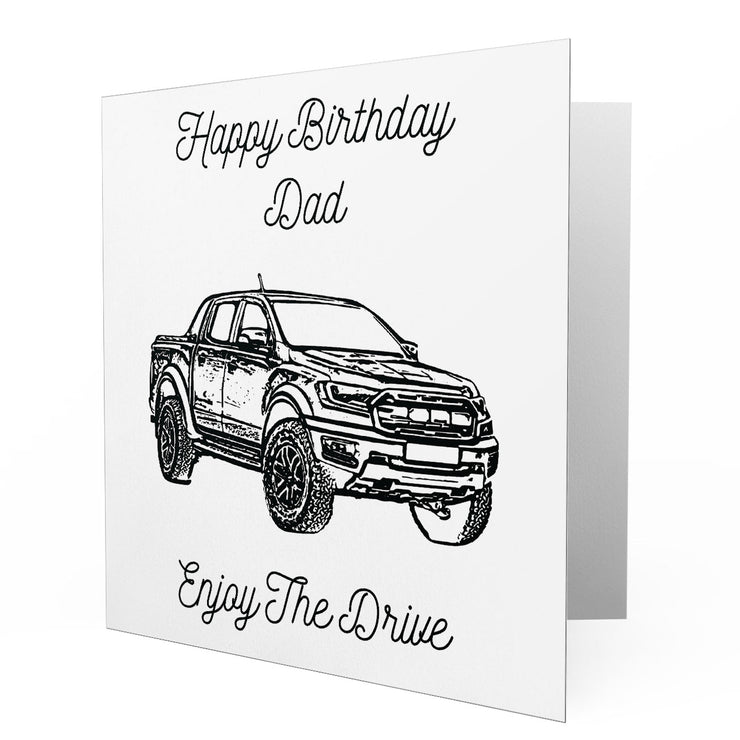 Jaxon Lee - Birthday Card for a Ford Ranger Motorcar fan