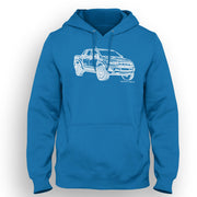 JL Illustration For A Ford Ranger Motorcar Fan Hoodie