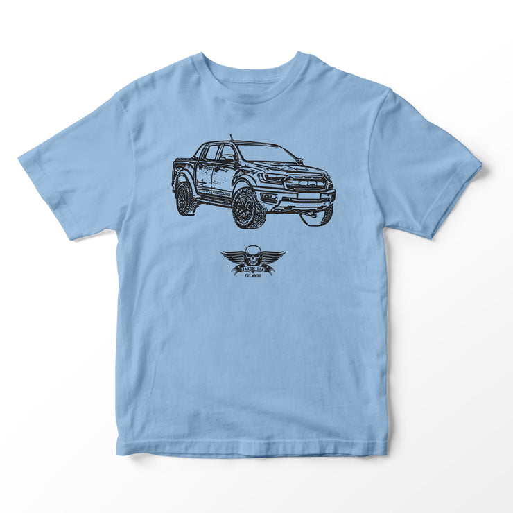 JL Basic Illustration for a Ford Ranger Motorcar fan T-shirt