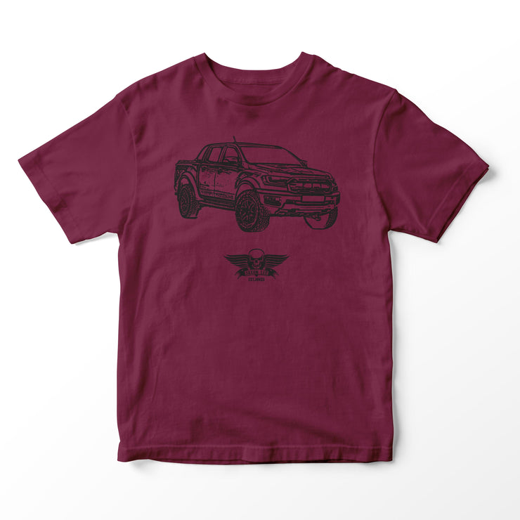JL Basic Illustration for a Ford Ranger Motorcar fan T-shirt