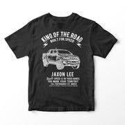 JL King Illustration for a Ford Ranger Motorcar fan T-shirt