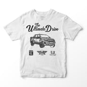 JL Ultimate Illustration for a Ford Ranger Motorcar fan T-shirt