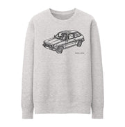 JL Illustration For A Ford Fiesta Mk1 XR2 Fan Jumper