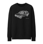 JL Illustration For A Ford Fiesta Mk1 XR2 Fan Jumper