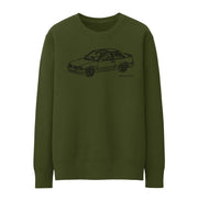 JL Illustration For A Ford Escort Mk4 XR3i Fan Jumper