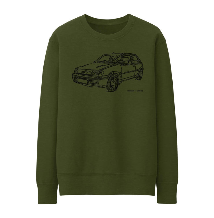 JL Illustration For A Ford Fiesta RS Turbo Fan Jumper