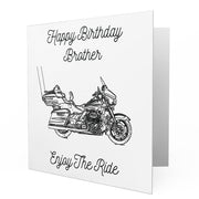 Jaxon Lee - Birthday Card for a Harley Davidson CVO Limited Motorbike fan