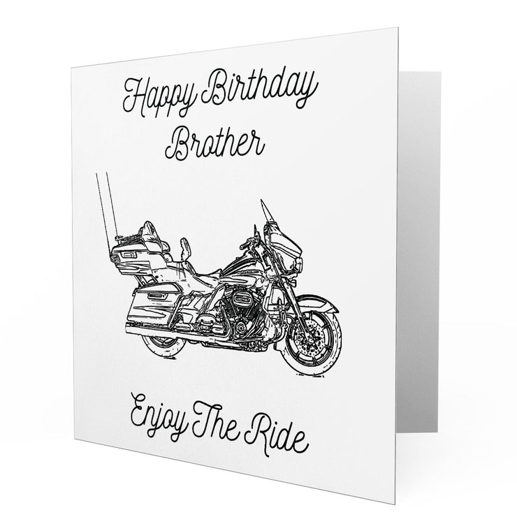 Jaxon Lee - Birthday Card for a Harley Davidson CVO Limited Motorbike fan