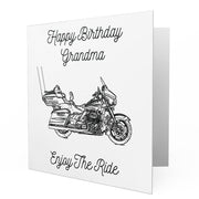 Jaxon Lee - Birthday Card for a Harley Davidson CVO Limited Motorbike fan