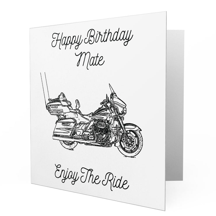 Jaxon Lee - Birthday Card for a Harley Davidson CVO Limited Motorbike fan