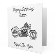 Jaxon Lee - Birthday Card for a Harley Davidson Fat Boy S Motorbike fan