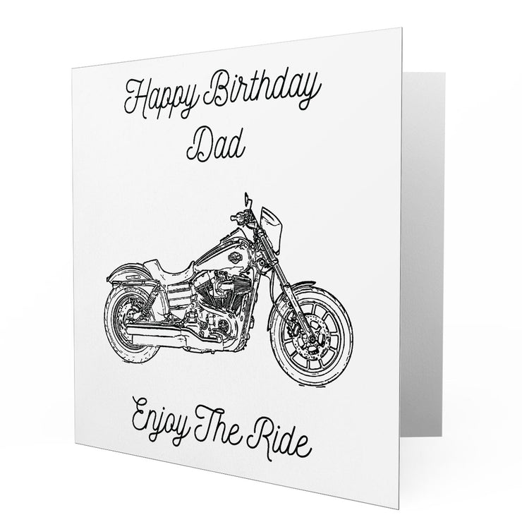 Jaxon Lee - Birthday Card for a Harley Davidson Low Rider S Motorbike fan