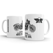 JL Art Mug aimed at fans of Harley Davidson Low Rider Motorbike